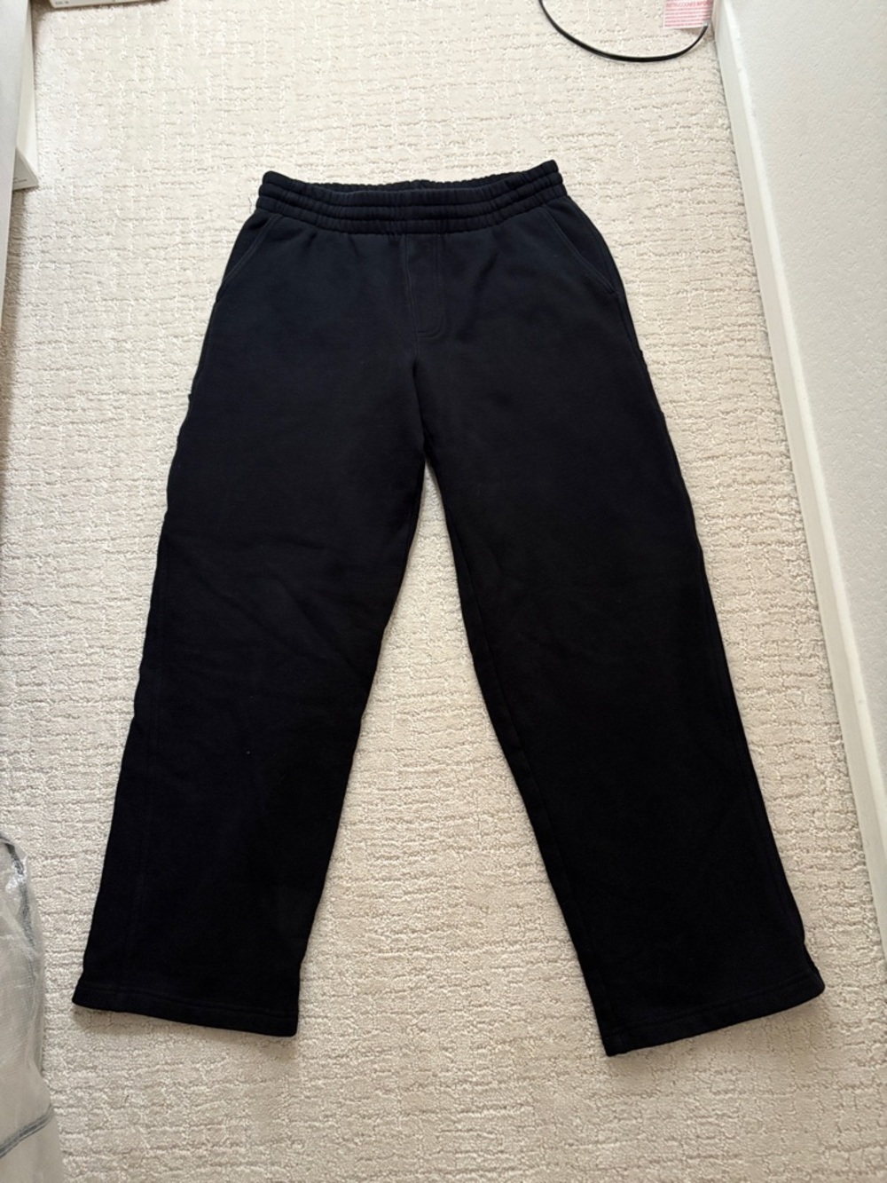 TNA Black Fleece Jogger Pants